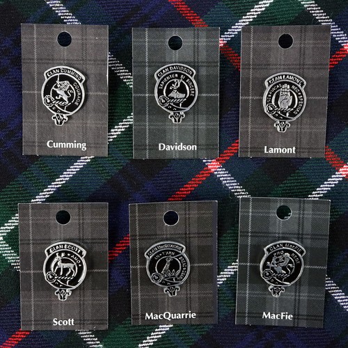 Clan crest pewter mini - crest,