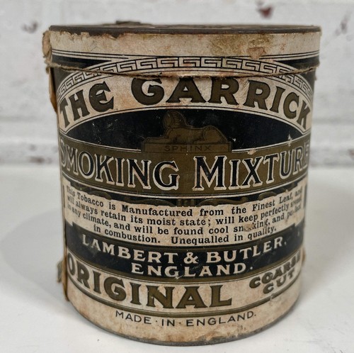Antique tobacco tin the - tin.,