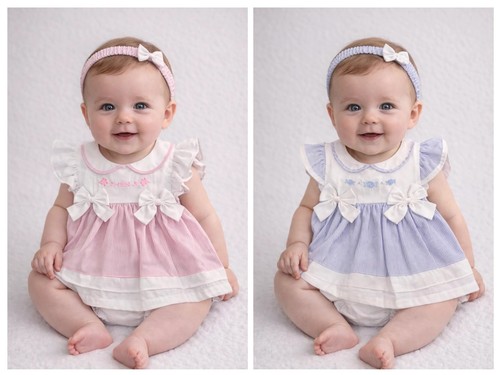 Baby girls summer flowers - summer,