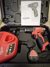 Milwaukee M12 Blpdrc Hammer Drill Battery 2ah Charger New