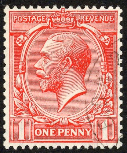 Sg398 1913 scarlet wmk - 1913,