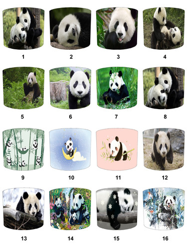 Giant panda bear - panda, ceiling