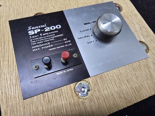 Vintage sansui 200 - sansui, sp-200