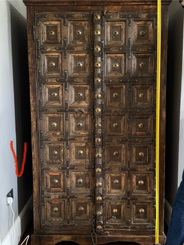 Antique indian wardrobe - indian,