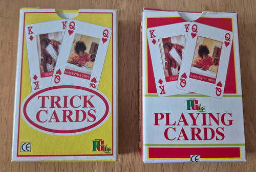 Tips set of 2 playing - -,