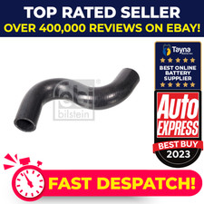 Radiator Hose fits PEUGEOT 206 1.1 09 to 13 HFX(TU1A) Coolant 1343Z2 Febi New