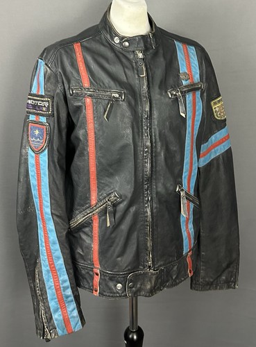 Diesel leather jacket real - diesel,