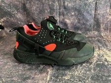 Nike Air Huarache Utility Black Iridescent UK 10 Red 2015 Very Rare