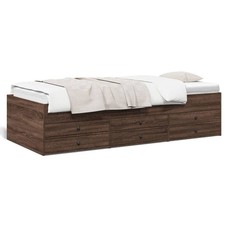 Daybed 6-Drawer Brown Oak