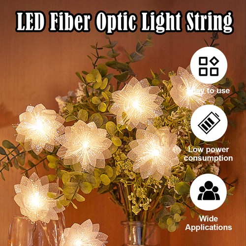 Led fiber optic flower - 2m/3m,