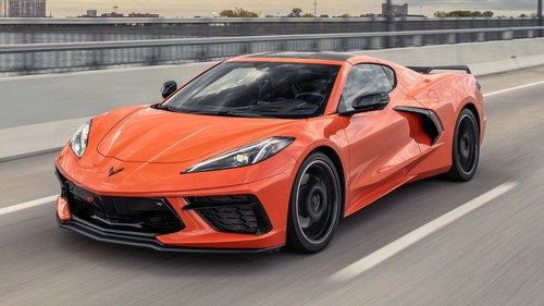 2020 corvette orange - corvette, 24x36