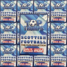 Top Trumps Sunday Mail Scottish Football Clubs Collection Single Cards – Various