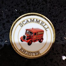 SCAMMELL REGISTER PIN BADGE