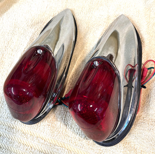 Jaguar xk140 xk150 rear lamps - rear,