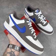 Nike Court Vision Low Size 8 UK / 9 US ‘White Grey Blue’ Men’s Trainers Shoes