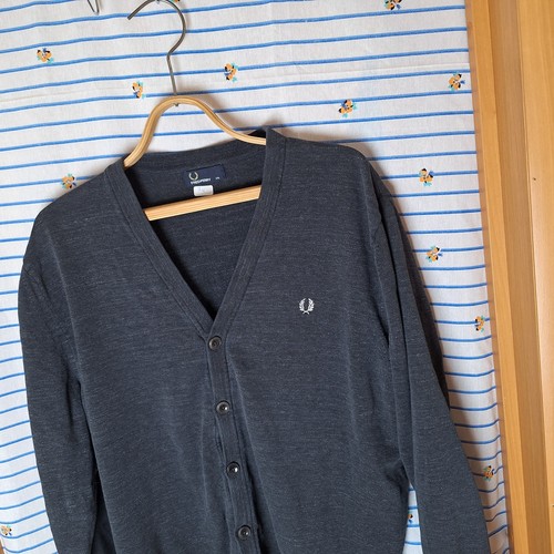 Mens fred perry cardigan - fred, size