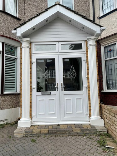 Door column pillar front - door,