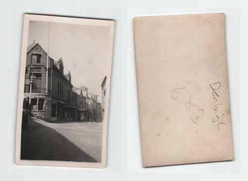 Vintage rppc postcard - rppc, denbigh