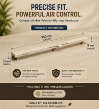 Air-Box trickle vents: easy to