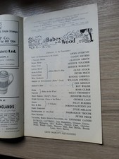 PANTOMIME THEATRE PROGRAMME 1963,BIRMINGHAM ALEXANDRA,ARTHUR WORSLEY,GEORGE LACY