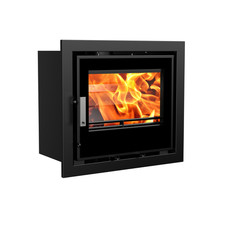 Inset multifuel stove log - inset,