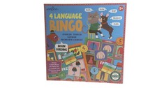 EeBoo 4 Language Bingo Board