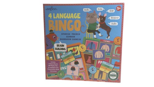 Eeboo language bingo board - eeboo,