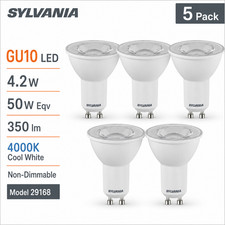 Sylvania GU10 LED Bulbs 4.2W