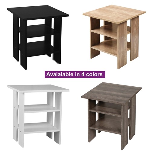 Tier bedside table wooden - table,