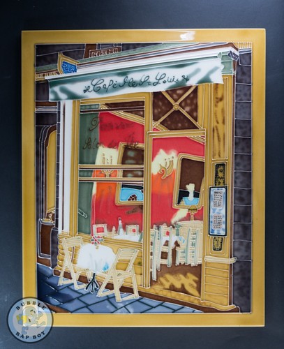 Paris café scene - café,