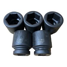 5x Kennedy 1" WHITWORTH DEEP IMPACT FASTENING SOCKET 1" SQ DR 54mm HEX 5836130 K