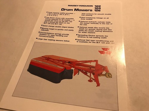 Massey ferguson 122 124 126 - ferguson, mf