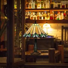 TIFFANY CLASSY HANDCRAFTED 12 INCHES WIDE TABLE LAMP 12x18 inches