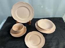 6 Piece Lot Johnson Brothers Rosedawn Plates Bowl Cup sauer