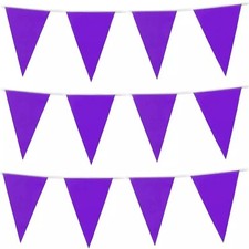 10M COLOUR BUNTING 20 FLAGS