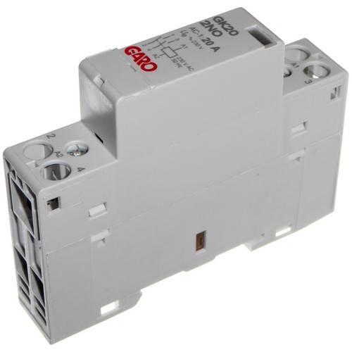Amp contactor double pole - 20,