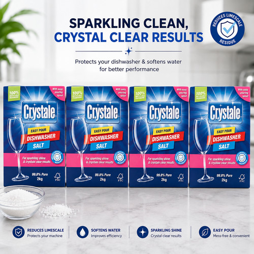 Crystale dishwasher salt x - dishwasher,
