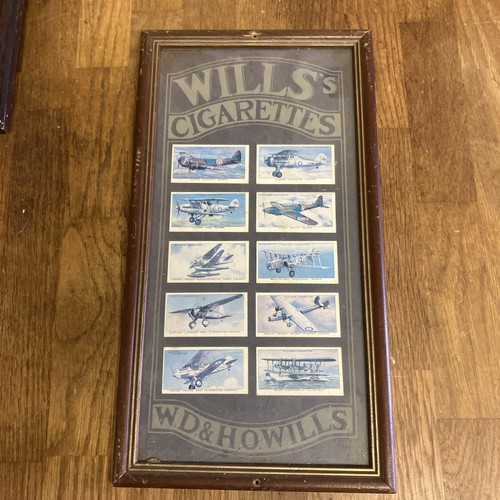 Wills cigarette cards - cigarette,