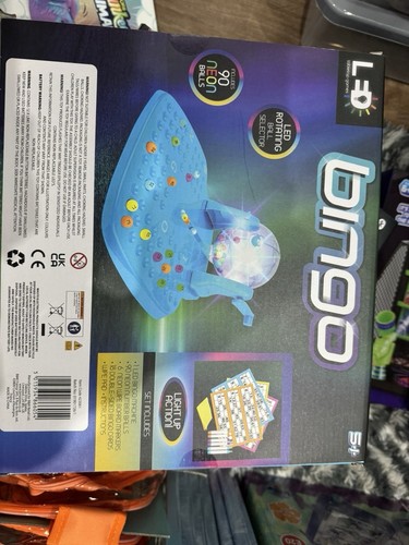 Led bingo game with neon - bingo,