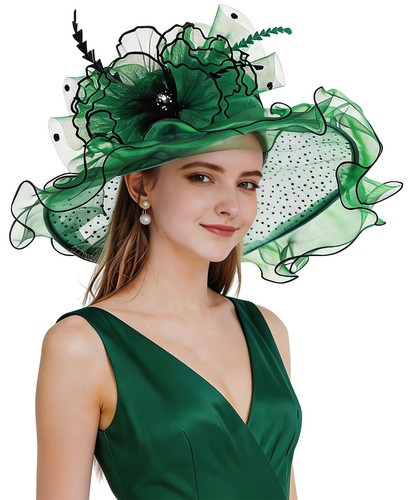 Women green organza - green,