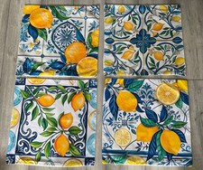 LEMON PRINT THEME 4 PACK