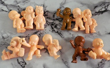 1990s Collectors small cllection of mini baby dolls .