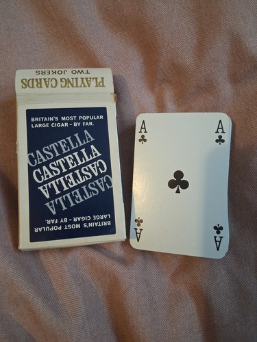 Castella cigar playing cards - castella,
