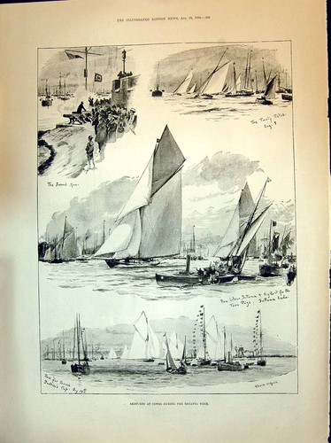 Old 1894 coews regatta - 1894,