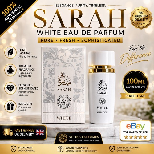 Sarah white eau - sarah, parfum
