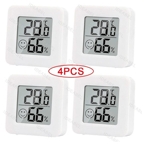 4pcs digital lcd thermometer - digital,