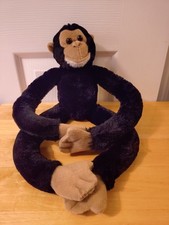 Ravesden Black Plush Chimp Toy