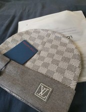 Louis Vuitton Grey LV Beanie