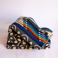 ALPACA WOOL BLANKET THROW XL