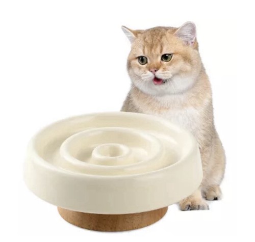 Ceramic raised cat - raised, /